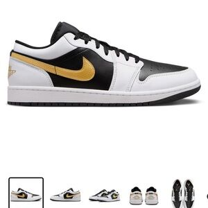 Nike Air Jordan Black and White High-Top Sneakers